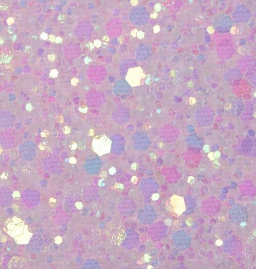 Glitter wallpaper encrusted with glitter pieces in a shade of pink with iridescent particles from Glitter Bug Wallpaper.