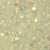 Glitter wallpaper encrusted with glitter pieces in a shade of yellow with iridescent particles from Glitter Bug Wallpaper.