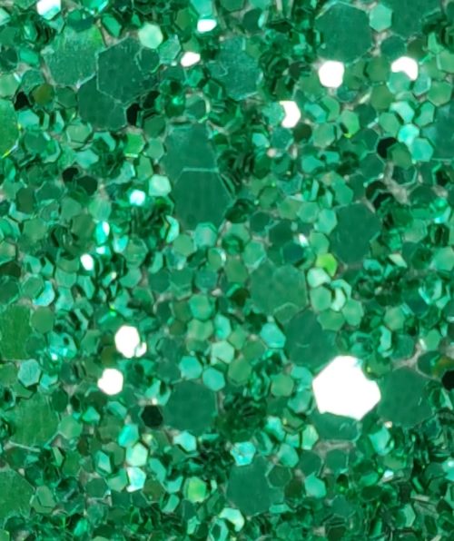 Glitter wallpaper encrusted with glitter pieces in a shade of green from Glitter Bug Wallpaper.